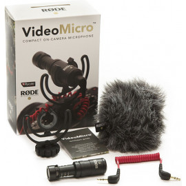 RØDE VideoMicro Preto Microfone para câmara digital