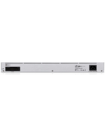 Ubiquiti Networks UniFi Pro 24-Port PoE Gerido L2 L3 Gigabit Ethernet (10 100 1000) Power over Ethernet (PoE) 1U Prateado