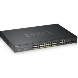 Zyxel GS1920-24HPV2 Gerido Gigabit Ethernet (10 100 1000) Power over Ethernet (PoE) Preto