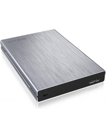ICY BOX IB-241WP Compartimento HDD SSD Antracite, Prateado 2.5"