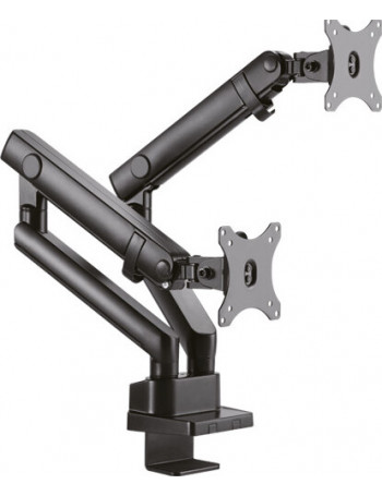 ICY BOX IB-MS314-T montagem e suporte para monitores 81,3 cm (32") Clamp Preto