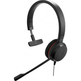 Jabra Evolve 20 UC Mono USB-C Auscultadores Fita de cabeça USB Type-C Preto