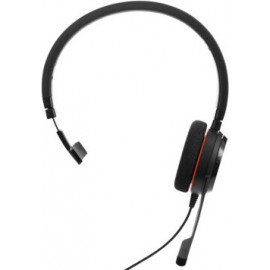 Jabra Evolve 20 UC Mono Auscultadores Fita de cabeça Preto