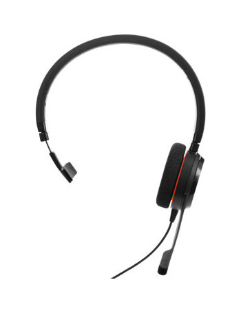 Jabra Evolve 20 UC Mono Auscultadores Fita de cabeça Preto