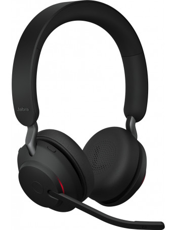 Jabra Evolve2 65, MS Stereo Auscultadores Fita de cabeça USB Type-A Bluetooth Preto