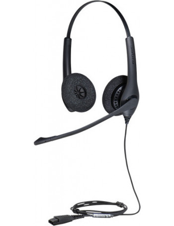 Jabra BIZ 1500 Duo QD Auscultadores Fita de cabeça Preto