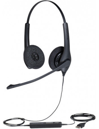 Jabra BIZ 1500 Duo USB Auscultadores Fita de cabeça Preto