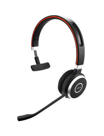 Jabra Evolve 40 MS Mono Auscultadores Fita de cabeça Preto