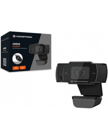 Conceptronic AMDIS03B webcam 1280 x 720 pixels USB 2.0 Preto