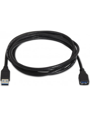 AISENS A105-0042 cabo USB 2 m USB 3.2 Gen 1 (3.1 Gen 1) USB A Preto