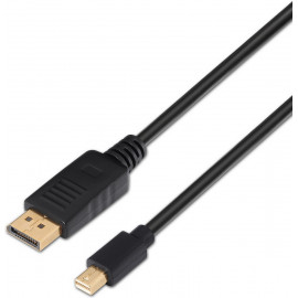 AISENS A124-0132 cabo DisplayPort 3 m Mini DisplayPort Preto