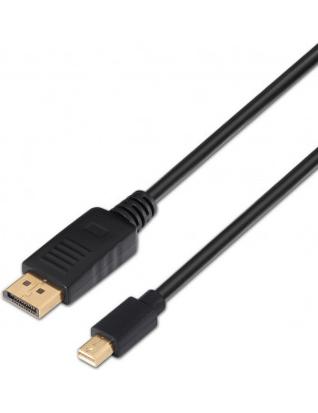 AISENS A124-0132 cabo DisplayPort 3 m Mini DisplayPort Preto