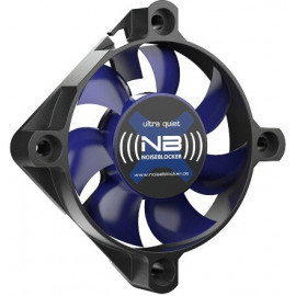 Noiseblocker BlackSilentFan XS-2 Caixa de computador Ventoinha 5 cm Preto, Azul