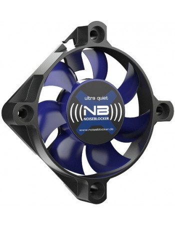 Noiseblocker BlackSilentFan XS-2 Caixa de computador Ventoinha 5 cm Preto, Azul