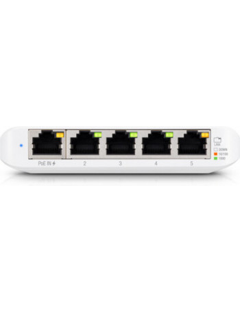 Ubiquiti Networks UniFi USW Flex Mini Gerido Gigabit Ethernet (10 100 1000) Power over Ethernet (PoE) Branco