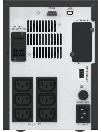 APC Easy UPS SMV Linha interativa 1500 VA 1050 W 6 tomada(s) CA