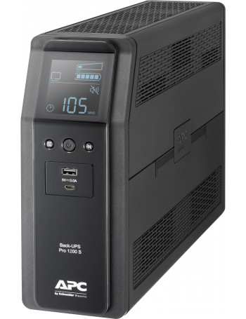 APC BACK UPS PRO BR 1200VA Linha interativa 720 W 8 tomada(s) CA