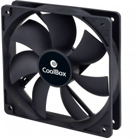 CoolBox VENCOOAU120 Caixa de computador Ventoinha 12 cm Preto