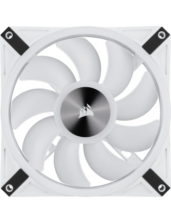 Corsair iCUE QL140 Caixa de computador Ventoinha 14 cm Branco