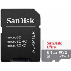 SanDisk 64GB Ultra microSDXC cartão de memória Classe 10