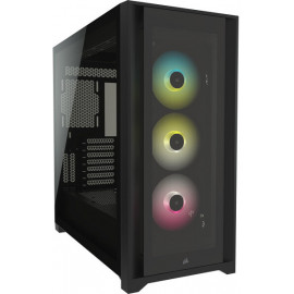 Corsair iCUE 5000X RGB Midi Tower Preto