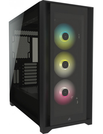 Corsair iCUE 5000X RGB Midi Tower Preto