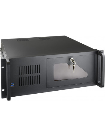 TooQ RACK-406N-USB3 armário rack 4U Rack de pendurar na parede Preto