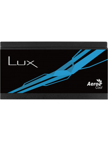 Aerocool LUX 650W fonte de alimentação 20+4 pin ATX ATX Preto