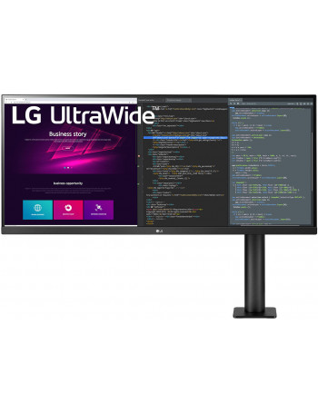 LG 34WN780-B monitor de ecrã 86,4 cm (34") 3440 x 1440 pixels UltraWide Quad HD LED Preto