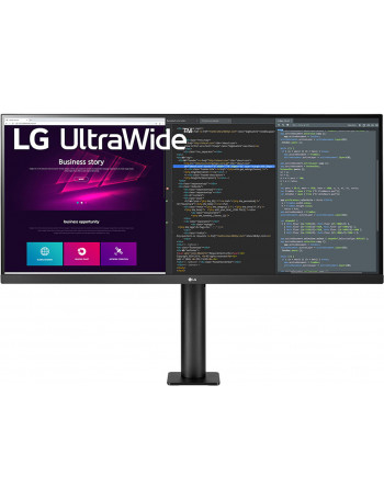 LG 34WN780-B monitor de ecrã 86,4 cm (34") 3440 x 1440 pixels UltraWide Quad HD LED Preto