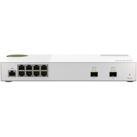 QNAP QSW-M2108-2S switch de rede Gerido Cinzento