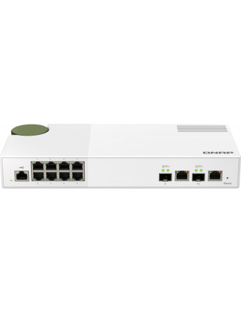 QNAP QSW-M2108-2C switch de rede Gerido L2 Cinzento