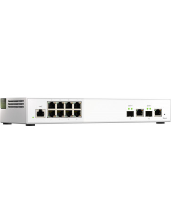 QNAP QSW-M2108-2C switch de rede Gerido L2 Cinzento