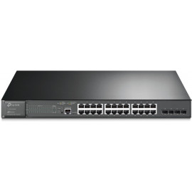 TP-LINK TL-SG3428MP switch de rede Gerido L2 L2+ Gigabit Ethernet (10 100 1000) Power over Ethernet (PoE) Preto
