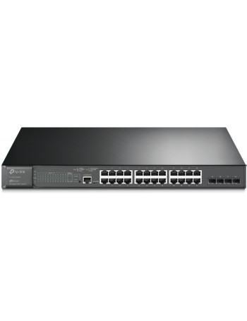 TP-LINK TL-SG3428MP switch de rede Gerido L2 L2+ Gigabit Ethernet (10 100 1000) Power over Ethernet (PoE) Preto