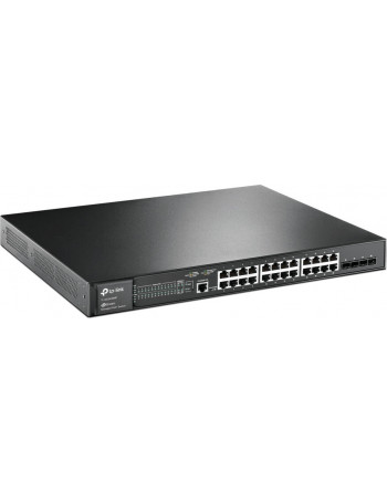 TP-LINK TL-SG3428MP switch de rede Gerido L2 L2+ Gigabit Ethernet (10 100 1000) Power over Ethernet (PoE) Preto