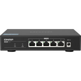 QNAP QSW-1105-5T switch de rede Não-gerido Gigabit Ethernet (10 100 1000) Preto