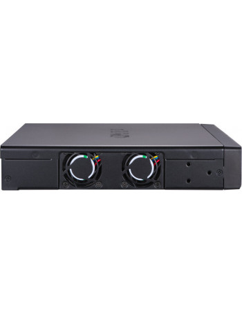 QNAP QSW-1208-8C switch de rede Não-gerido Nenhum Preto