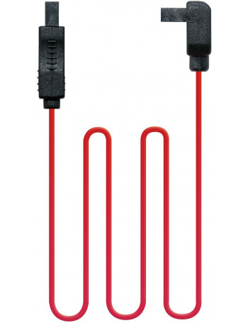 Nanocable 10.18.0202-OEM cabo SATA 0,5 m Preto, Vermelho