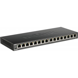 D-Link DGS-1016S switch de rede Não-gerido Gigabit Ethernet (10 100 1000) Preto