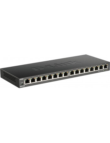 D-Link DGS-1016S switch de rede Não-gerido Gigabit Ethernet (10 100 1000) Preto