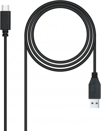 Nanocable 10.01.4001-L150 cabo USB 1,5 m USB 3.2 Gen 2 (3.1 Gen 2) USB A USB C Preto