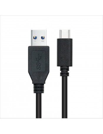 Nanocable 10.01.4001-L150 cabo USB 1,5 m USB 3.2 Gen 2 (3.1 Gen 2) USB A USB C Preto