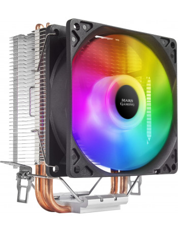 Mars Gaming MCPUARGB ventoinha para PC Processador Cooler 9 cm Preto 1 unidade(s)