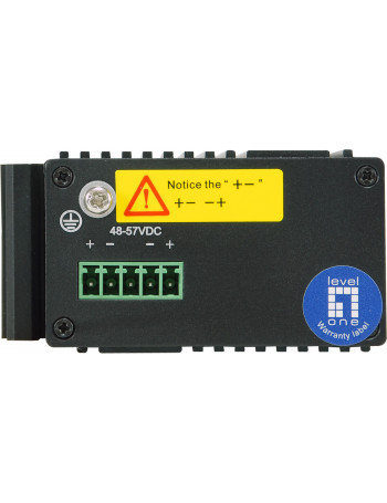 LevelOne IGP-0501 switch de rede Gigabit Ethernet (10 100 1000) Power over Ethernet (PoE) Preto