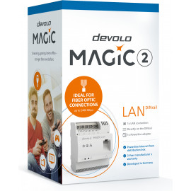Devolo Magic 2 LAN DINrail 2400 Mbit s Ethernet LAN Branco 1 unidade(s)