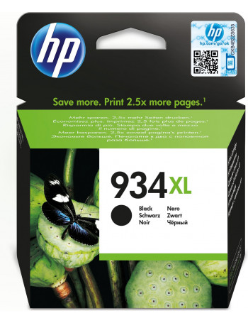 HP 934XL 1 unidade(s) Original Rendimento alto (XL) Preto