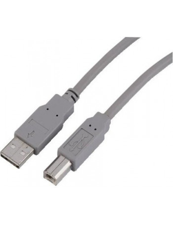 Sharkoon 4044951015337 cabo USB 5 m USB 2.0 USB A USB B Cinzento