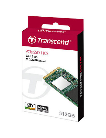 Transcend 110S M.2 512 GB PCI Express 3.0 3D NAND NVMe