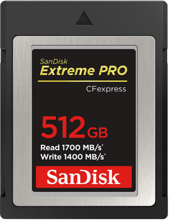 SanDisk SDCFE-512G-GN4NN cartão de memória 512 GB CFexpress